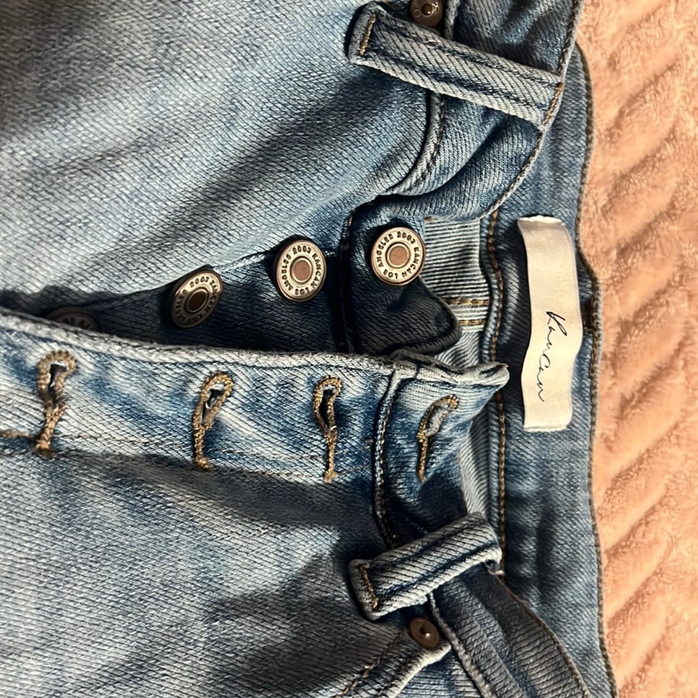 Kancan ButtonFly Flair Jeans